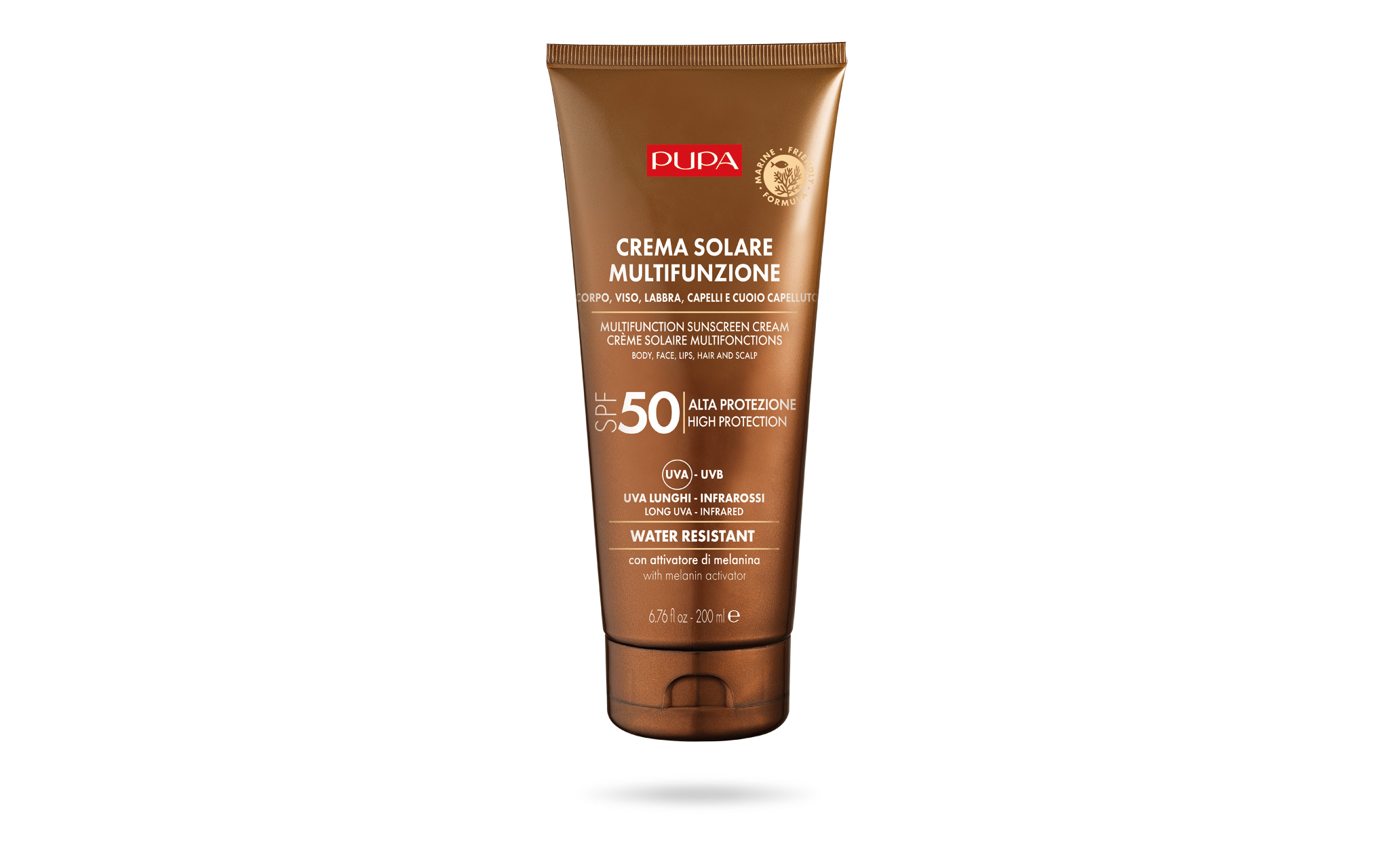 Multifunction Sunscreen Cream SPF 50 (200 ml) - PUPA Milano