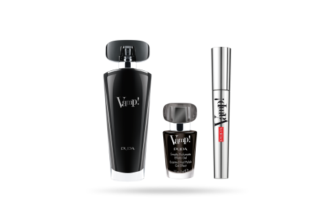 Vamp! Black Eau De Parfum 50 ml + Mascara and Nail Polish