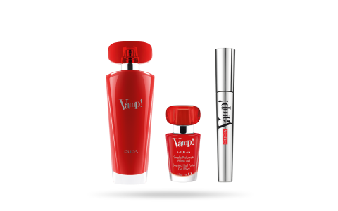 Vamp! Red Eau De Parfum 50 ml + Mascara and Nail Polish - PUPA Milano
