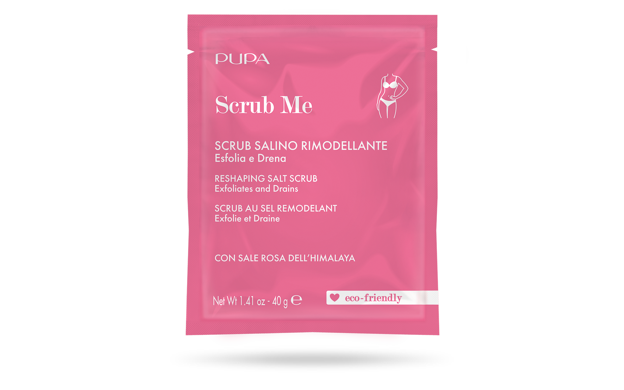 Sample Scrub Me Reshaping Salt Scrub 40 GR - PUPA Milano