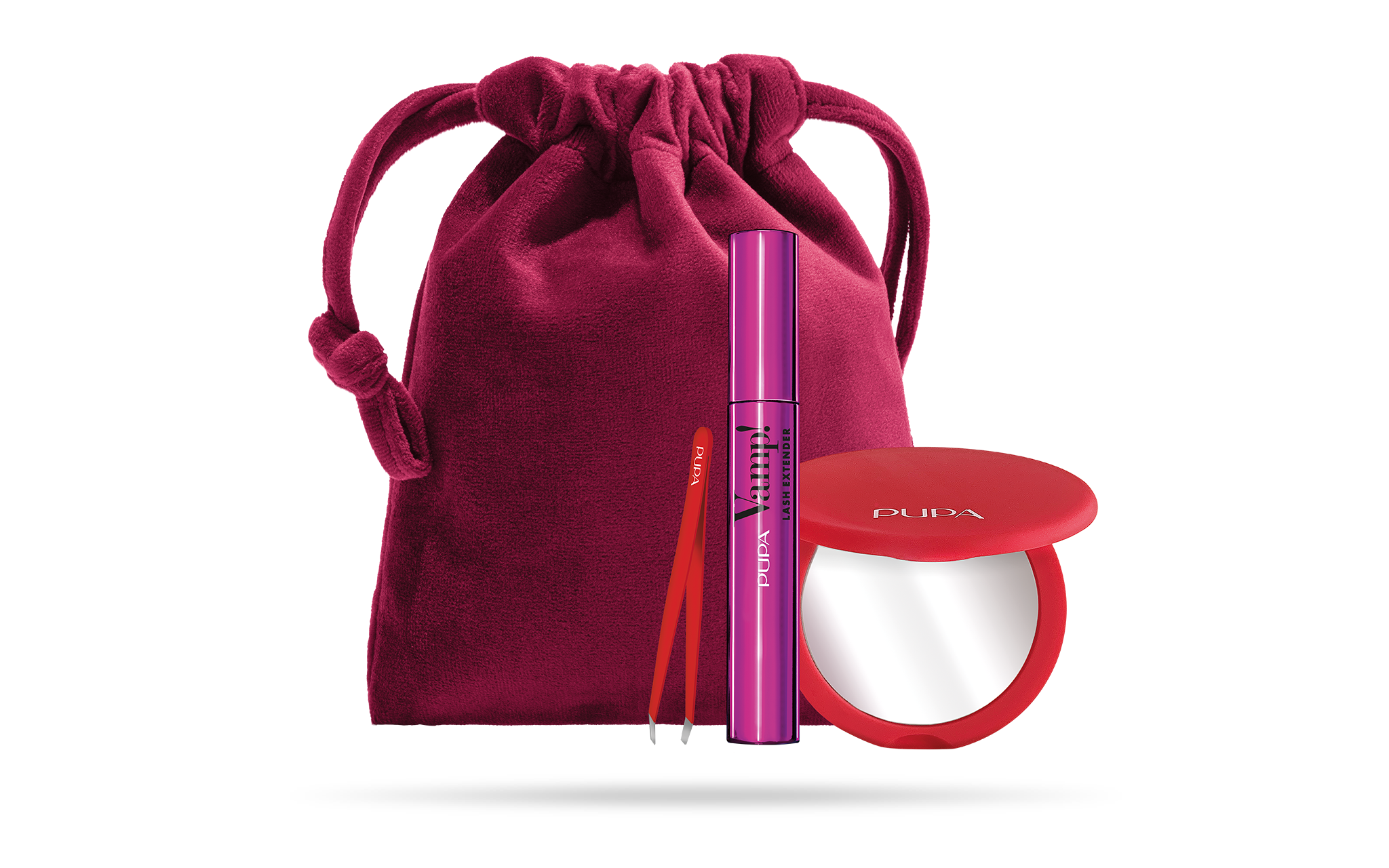 Kit  Vamp! Lash Extender, Mirror And Tweezers - PUPA Milano